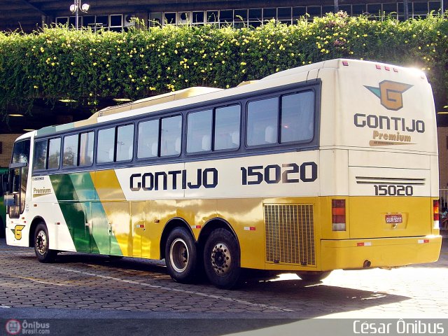 Empresa Gontijo de Transportes 15020 na cidade de Belo Horizonte, Minas Gerais, Brasil, por César Ônibus. Número da foto: #316893.