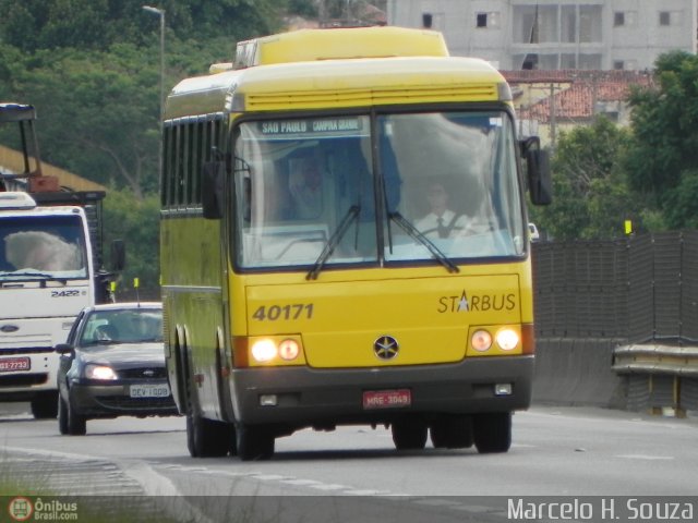 Viação Itapemirim 40171 na cidade de Taubaté, São Paulo, Brasil, por Marcelo H.  Souza. Número da foto: #317355.