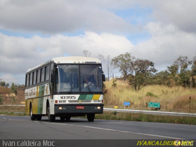 Empresa Gontijo de Transportes 10395 na cidade de Sete Lagoas, Minas Gerais, Brasil, por Ivan Caldeira Moc. ID da foto: 318105.