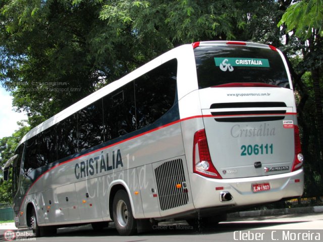 Expresso Cristália 206111 na cidade de São Paulo, São Paulo, Brasil, por Cleber C.  Moreira. Número da foto: #317946.