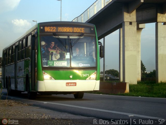 Viação Santa Brígida 1 1471 na cidade de São Paulo, São Paulo, Brasil, por Rafael Santos. ID da foto: 320596.