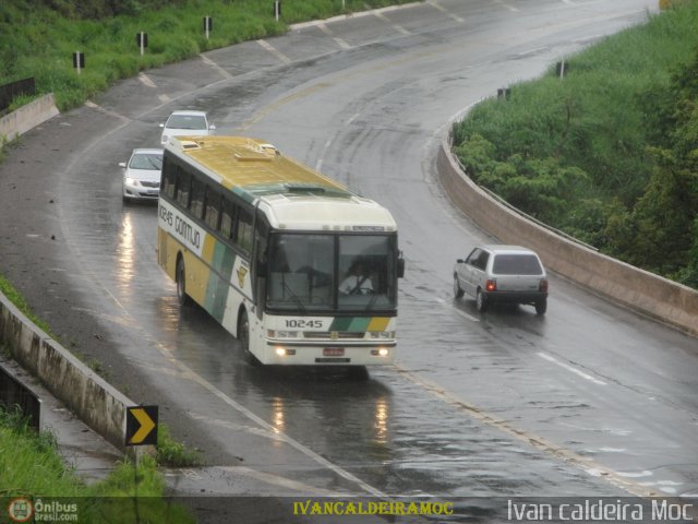 Empresa Gontijo de Transportes 10245 na cidade de Caeté, Minas Gerais, Brasil, por Ivan Caldeira Moc. ID da foto: 320103.