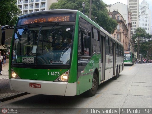 Viação Santa Brígida 1 1473 na cidade de São Paulo, São Paulo, Brasil, por Rafael Santos. Número da foto: #320615.