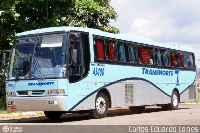 Transnorte - Transporte e Turismo Norte de Minas 45400 na cidade de Montes Claros, Minas Gerais, Brasil, por Carlos Eduardo Lopes. Número da foto: #320662.