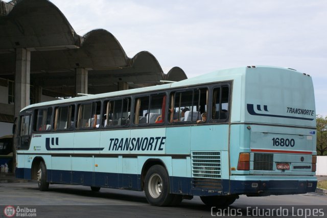 Transnorte - Transporte e Turismo Norte de Minas 16800 na cidade de Montes Claros, Minas Gerais, Brasil, por Carlos Eduardo Lopes. Número da foto: #320737.
