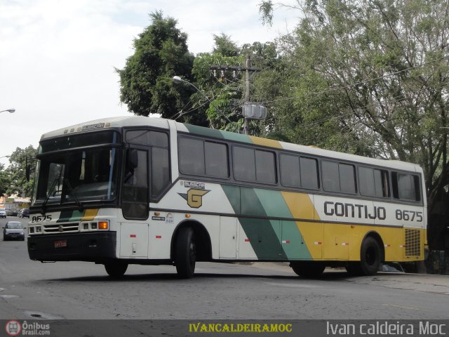 Empresa Gontijo de Transportes 8675 na cidade de Belo Horizonte, Minas Gerais, Brasil, por Ivan Caldeira Moc. Número da foto: #321587.