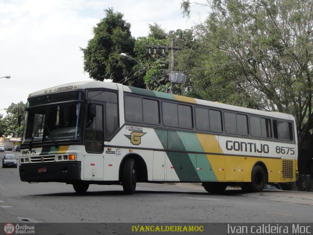 Empresa Gontijo de Transportes 8675 na cidade de Belo Horizonte, Minas Gerais, Brasil, por Ivan Caldeira Moc. ID da foto: 321587.