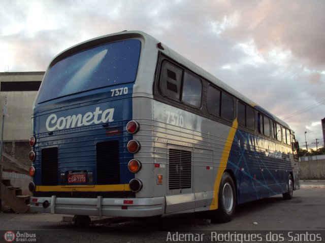 Viação Cometa 7370 na cidade de São Paulo, São Paulo, Brasil, por Adems  Equipe 19. ID da foto: 322053.