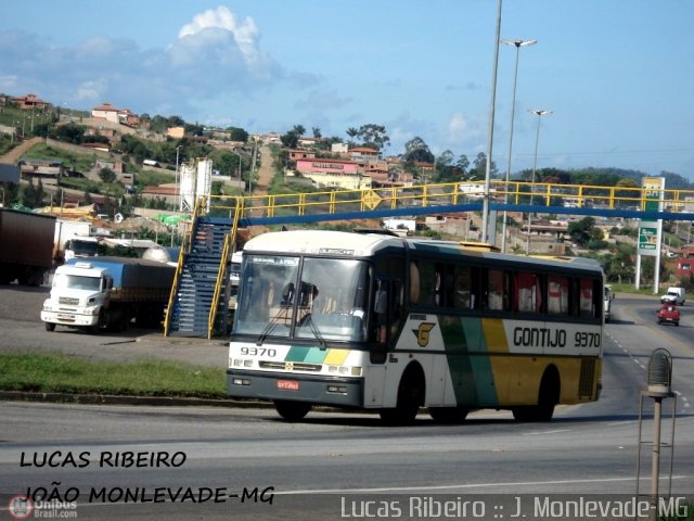 Empresa Gontijo de Transportes 9370 na cidade de João Monlevade, Minas Gerais, Brasil, por Lucas  Ribeiro. ID da foto: 322995.