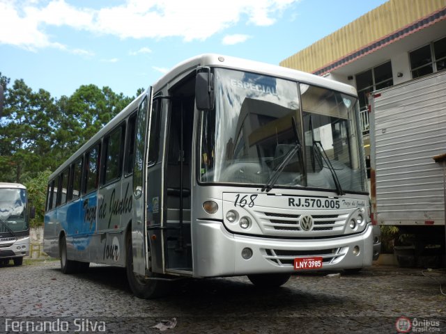 Viação Treze de Junho 168 na cidade de Teresópolis, Rio de Janeiro, Brasil, por Fernando Silva. Número da foto: #323945.