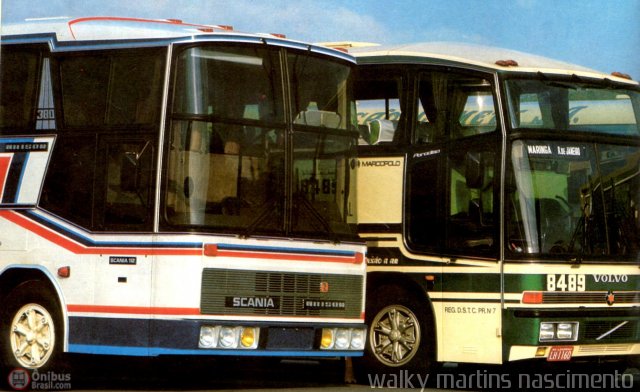 Viação Garcia 8489 na cidade de Maringá, Paraná, Brasil, por Walky Martins Nascimento. ID da foto: 323815.