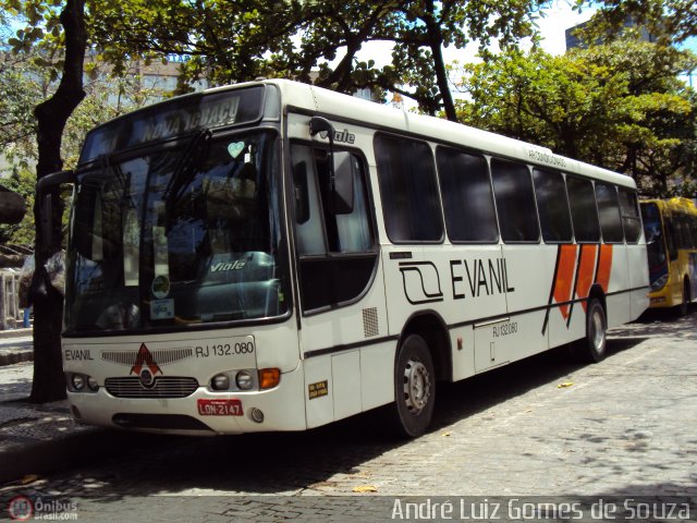 Evanil Transportes e Turismo RJ 132.080 na cidade de Rio de Janeiro, Rio de Janeiro, Brasil, por André Luiz Gomes de Souza. Número da foto: #307059.