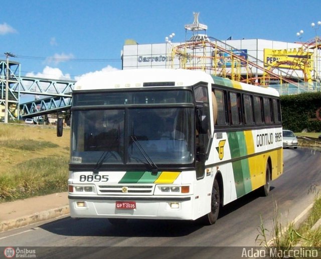 Empresa Gontijo de Transportes 8895 na cidade de Belo Horizonte, Minas Gerais, Brasil, por Adão Raimundo Marcelino. ID da foto: 325246.