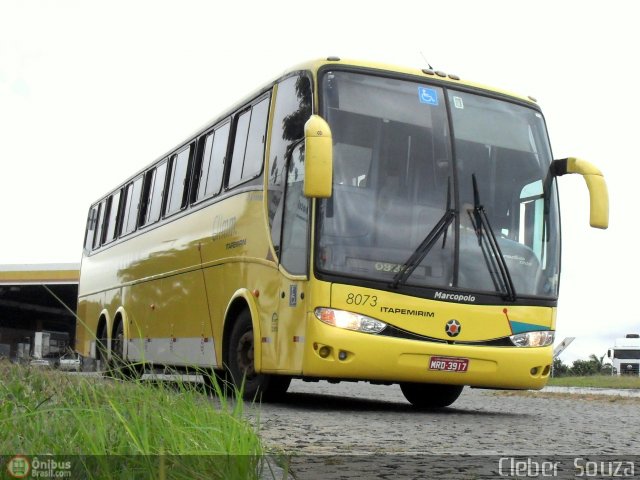 Viação Itapemirim 8073 na cidade de Vitória da Conquista, Bahia, Brasil, por Cleber Bus. Número da foto: #325898.