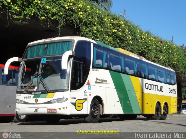 Empresa Gontijo de Transportes 5885 na cidade de Belo Horizonte, Minas Gerais, Brasil, por Ivan Caldeira Moc. ID da foto: 325721.