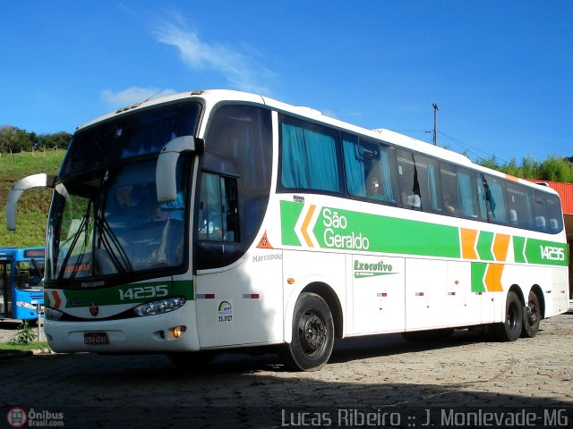 Cia. São Geraldo de Viação 14235 na cidade de João Monlevade, Minas Gerais, Brasil, por Lucas  Ribeiro. Número da foto: #326794.