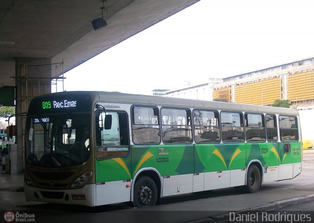 Expresso São José 74136 na cidade de Brasília, Distrito Federal, Brasil, por Daniel Rodrigues. Número da foto: #326849.