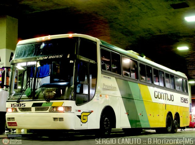 Empresa Gontijo de Transportes 15185 na cidade de Belo Horizonte, Minas Gerais, Brasil, por Sérgio Augusto Braga Canuto. ID da foto: 328116.