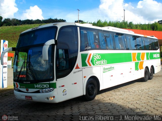 Cia. São Geraldo de Viação 14630 na cidade de João Monlevade, Minas Gerais, Brasil, por Lucas  Ribeiro. Número da foto: #327868.