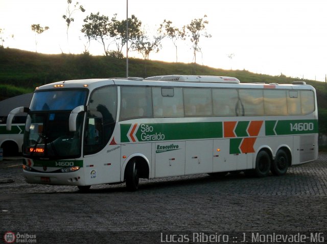 Cia. São Geraldo de Viação 14600 na cidade de João Monlevade, Minas Gerais, Brasil, por Lucas  Ribeiro. Número da foto: #327864.
