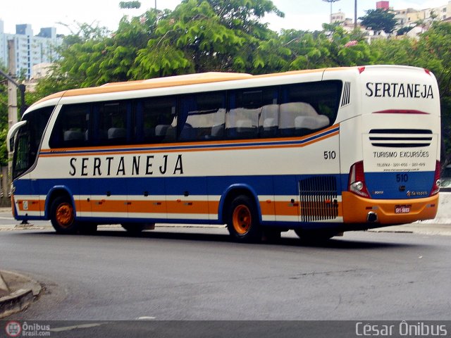 Viação Sertaneja 510 na cidade de Belo Horizonte, Minas Gerais, Brasil, por César Ônibus. Número da foto: #328086.