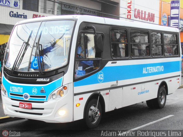 Coopertransp União 42 na cidade de Cubatão, São Paulo, Brasil, por Adam Xavier Rodrigues Lima. Número da foto: #328729.