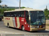 Transportes Única Petrópolis RJ 163.042 na cidade de Rio de Janeiro, Rio de Janeiro, Brasil, por Ricardo Barboza da Silva Júnior. Número da foto: #:id.