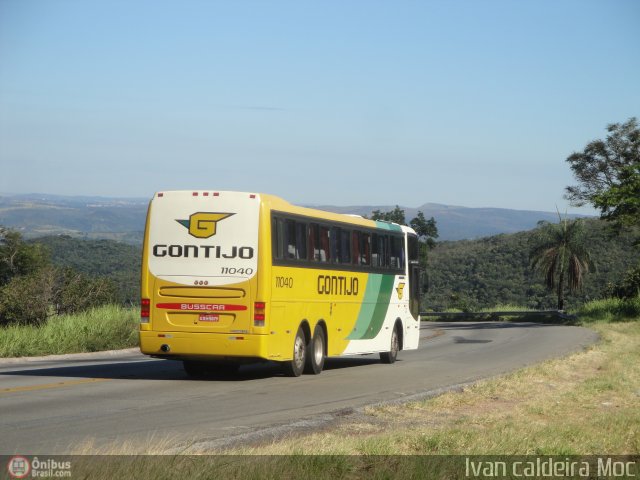Empresa Gontijo de Transportes 11040 na cidade de Caeté, Minas Gerais, Brasil, por Ivan Caldeira Moc. Número da foto: #330124.