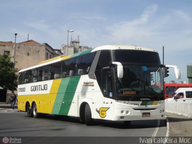 Empresa Gontijo de Transportes 17000 na cidade de Belo Horizonte, Minas Gerais, Brasil, por Ivan Caldeira Moc. ID da foto: 329992.