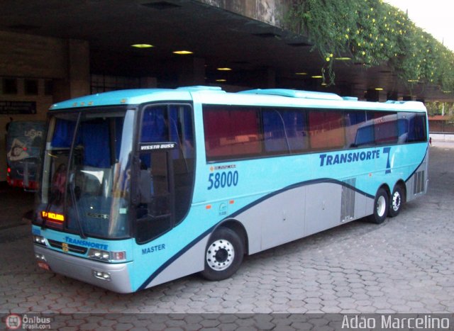 Transnorte - Transporte e Turismo Norte de Minas 58000 na cidade de Belo Horizonte, Minas Gerais, Brasil, por Adão Raimundo Marcelino. Número da foto: #330142.