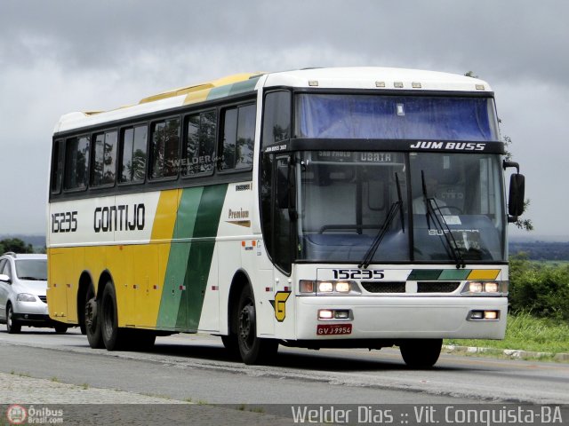 Empresa Gontijo de Transportes 15235 na cidade de Vitória da Conquista, Bahia, Brasil, por Welder Dias. ID da foto: 331004.