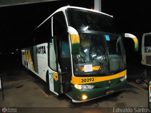 Viação Motta 30293 na cidade de Nova Andradina, Mato Grosso do Sul, Brasil, por Edivaldo Santos. ID da foto: 331074.