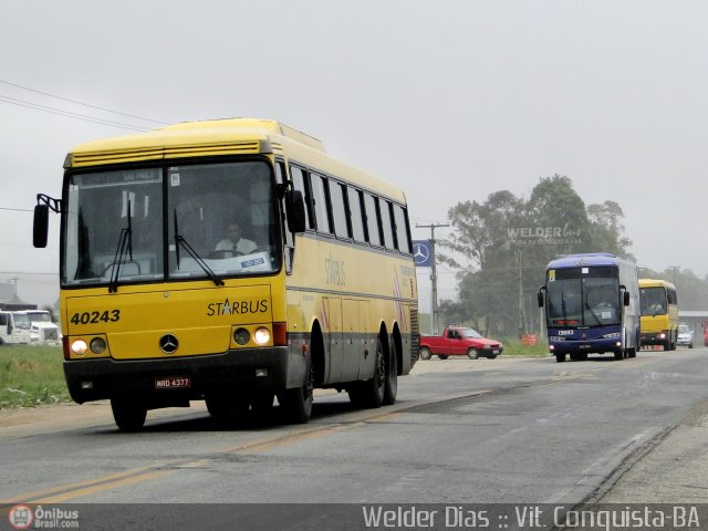 Viação Itapemirim 40243 na cidade de Vitória da Conquista, Bahia, Brasil, por Welder Dias. Número da foto: #331014.