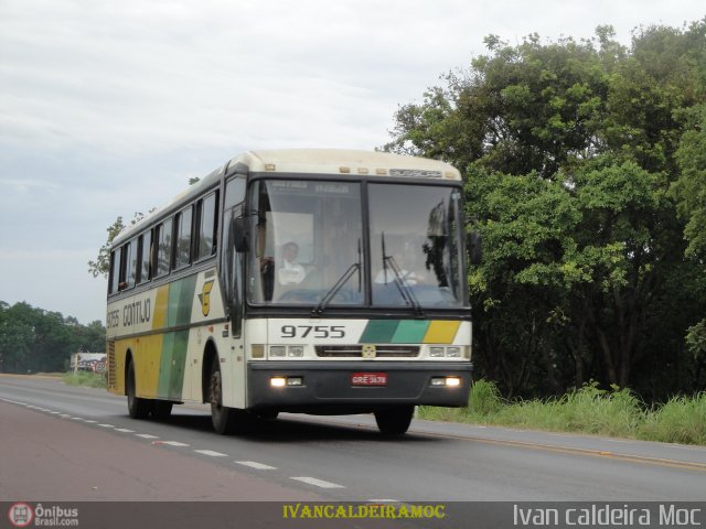 Empresa Gontijo de Transportes 9755 na cidade de Pirapora, Minas Gerais, Brasil, por Ivan Caldeira Moc. Número da foto: #331388.