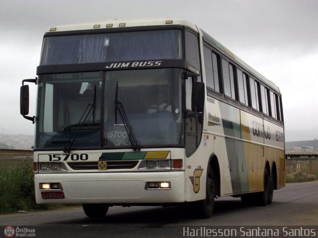 Empresa Gontijo de Transportes 15700 na cidade de Vitória da Conquista, Bahia, Brasil, por Harllesson Santana Santos. ID da foto: 331763.