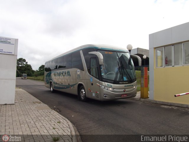 Viação Garcia 7456  na cidade de Ponta Grossa, Paraná, Brasil, por Emanuel Prique. Número da foto: #333069.