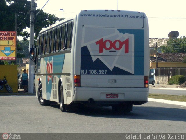 Auto Viação 1001 RJ 108.327 na cidade de Iguaba Grande, Rio de Janeiro, Brasil, por Rafael da Silva Xarão. ID da foto: 332925.