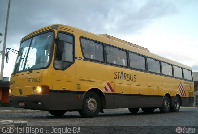 Viação Itapemirim 40443 na cidade de Jequié, Bahia, Brasil, por Gabriel Bispo. Número da foto: #333096.