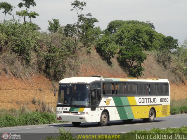 Empresa Gontijo de Transportes 10160 na cidade de Sete Lagoas, Minas Gerais, Brasil, por Ivan Caldeira Moc. Número da foto: #308135.