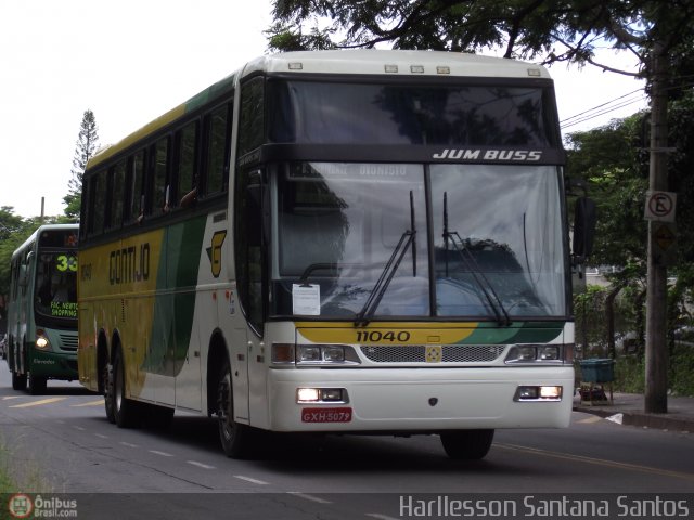 Empresa Gontijo de Transportes 11040 na cidade de Belo Horizonte, Minas Gerais, Brasil, por Harllesson Santana Santos. Número da foto: #308227.
