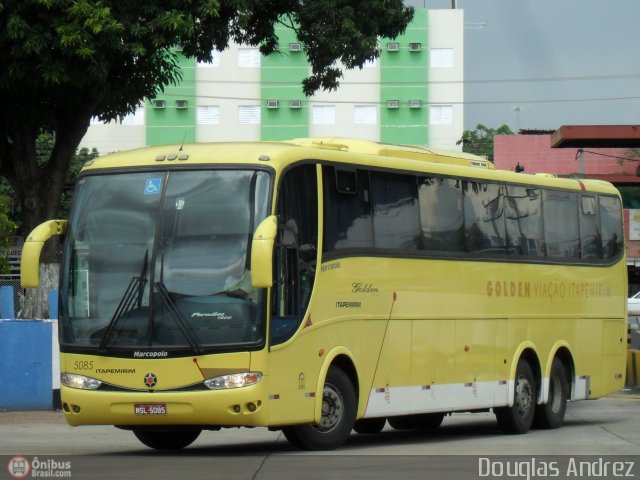 Viação Itapemirim 5085 na cidade de Goiânia, Goiás, Brasil, por Douglas Andrez. ID da foto: 307790.