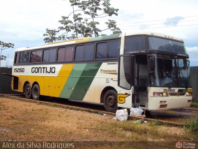 Empresa Gontijo de Transportes 15260 na cidade de Porto Velho, Rondônia, Brasil, por Alex da Silva Rodrigues. ID da foto: 308919.