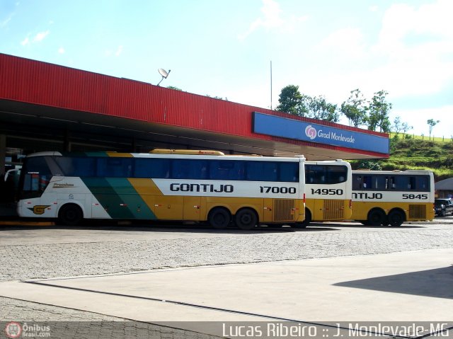 Empresa Gontijo de Transportes 17000 na cidade de João Monlevade, Minas Gerais, Brasil, por Lucas  Ribeiro. Número da foto: #308532.