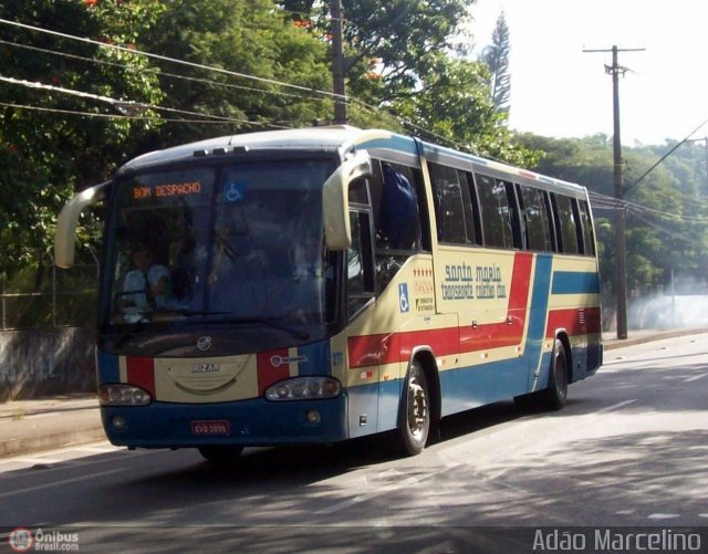 Transporte Coletivo Santa Maria 277 na cidade de Contagem, Minas Gerais, Brasil, por Adão Raimundo Marcelino. Número da foto: #310341.