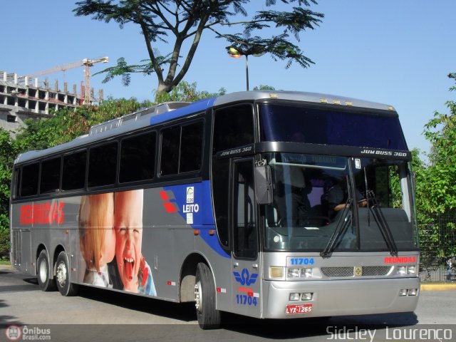 Reunidas Transportes Coletivos 11704 na cidade de São Paulo, São Paulo, Brasil, por Sidcley Lourenço. Número da foto: #311236.
