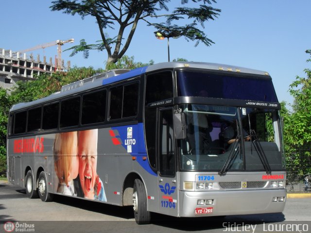 Reunidas Transportes Coletivos 11704 na cidade de São Paulo, São Paulo, Brasil, por Sidcley Lourenço. ID da foto: 311236.