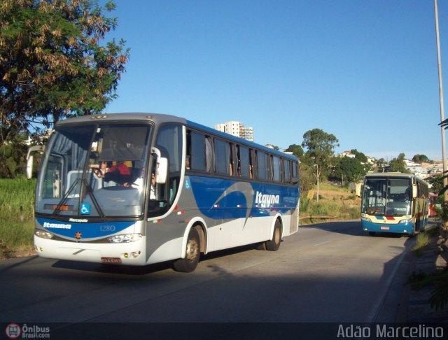 Viação Itaúna 1280 na cidade de Belo Horizonte, Minas Gerais, Brasil, por Adão Raimundo Marcelino. ID da foto: 311374.