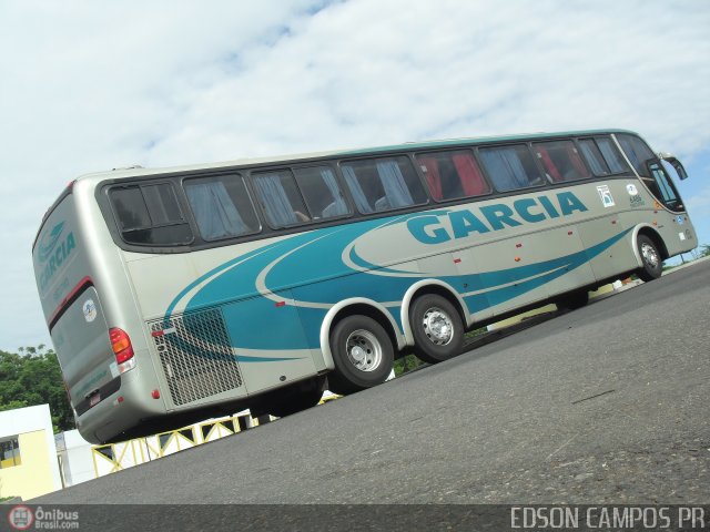 Viação Garcia 6486 na cidade de Ponta Grossa, Paraná, Brasil, por Edson Campos. Número da foto: #311328.