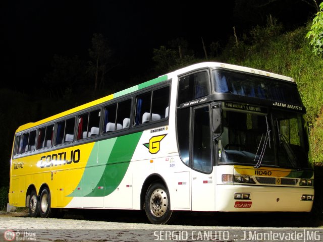 Empresa Gontijo de Transportes 11040 na cidade de João Monlevade, Minas Gerais, Brasil, por Sérgio Augusto Braga Canuto. Número da foto: #311880.