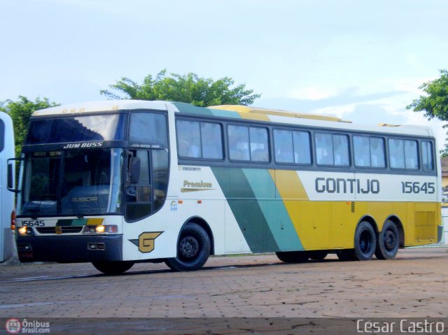 Empresa Gontijo de Transportes 15645 na cidade de Porto Velho, Rondônia, Brasil, por César Castro. ID da foto: 312178.